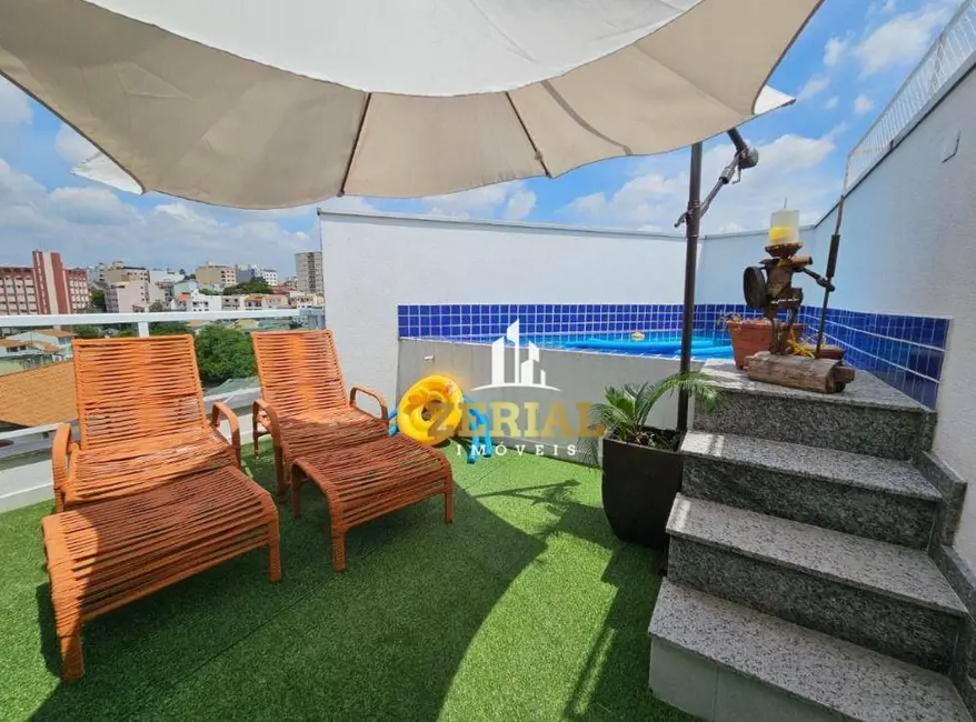 Foto 2 de Cobertura com 2 quartos à venda, 115m2 em Campestre, Santo Andre - SP