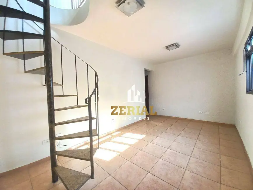 Foto 1 de Cobertura com 3 quartos para alugar, 130m2 em Santa Maria, Sao Caetano Do Sul - SP