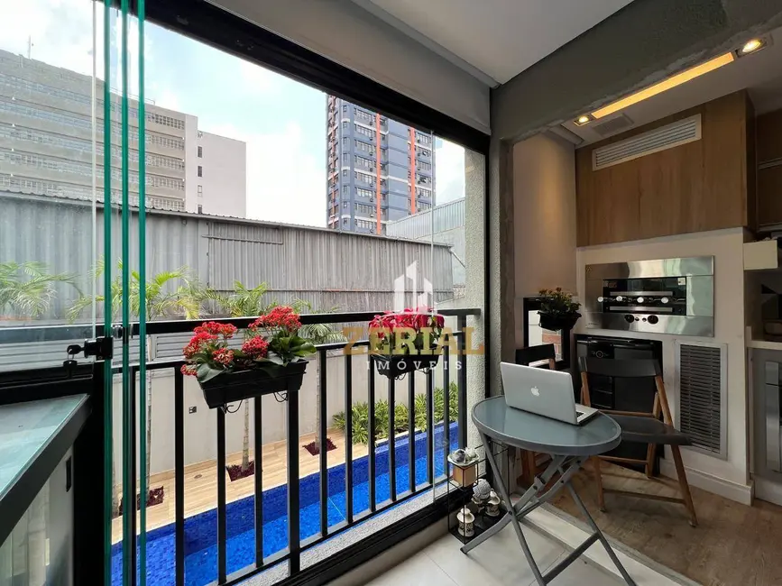 Foto 6 de Apartamento com 1 quarto à venda e para alugar, 42m2 em Campestre, Santo Andre - SP