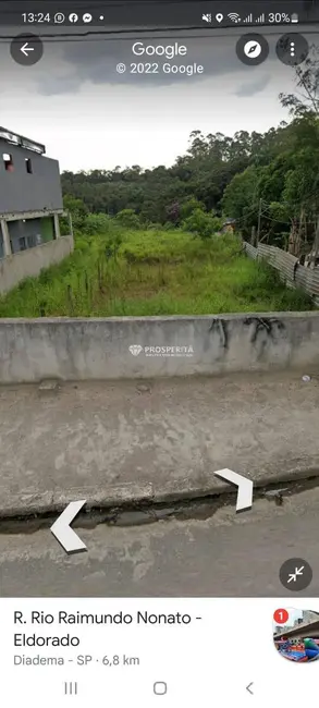 Foto 3 de Terreno / Lote à venda, 125m2 em Eldorado, Diadema - SP