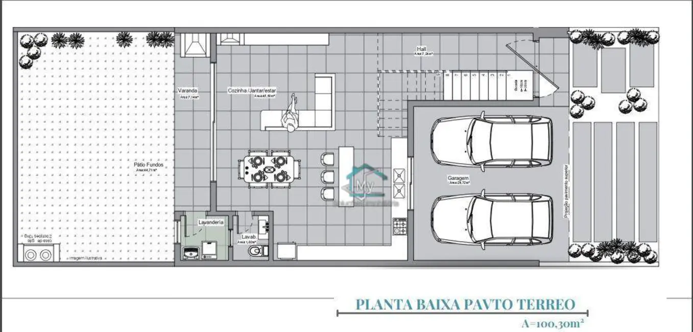 Sobrado com 3 quartos à venda, 168m2 em Distrito Industrial, Cachoeirinha - RS - imagem 5 Foto 5 de Sobrado com 3 quartos à venda, 168m2 em Distrito Industrial, Cachoeirinha - RS