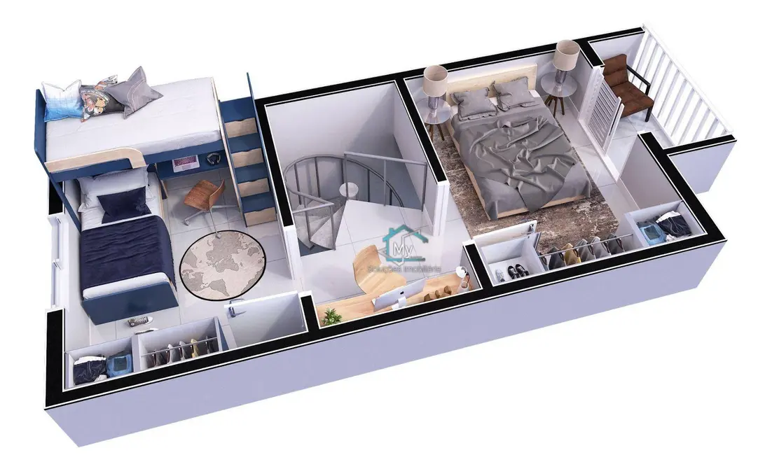 Foto 6 de Sobrado com 2 quartos à venda, 85m2 em Jardim Betânia, Cachoeirinha - RS