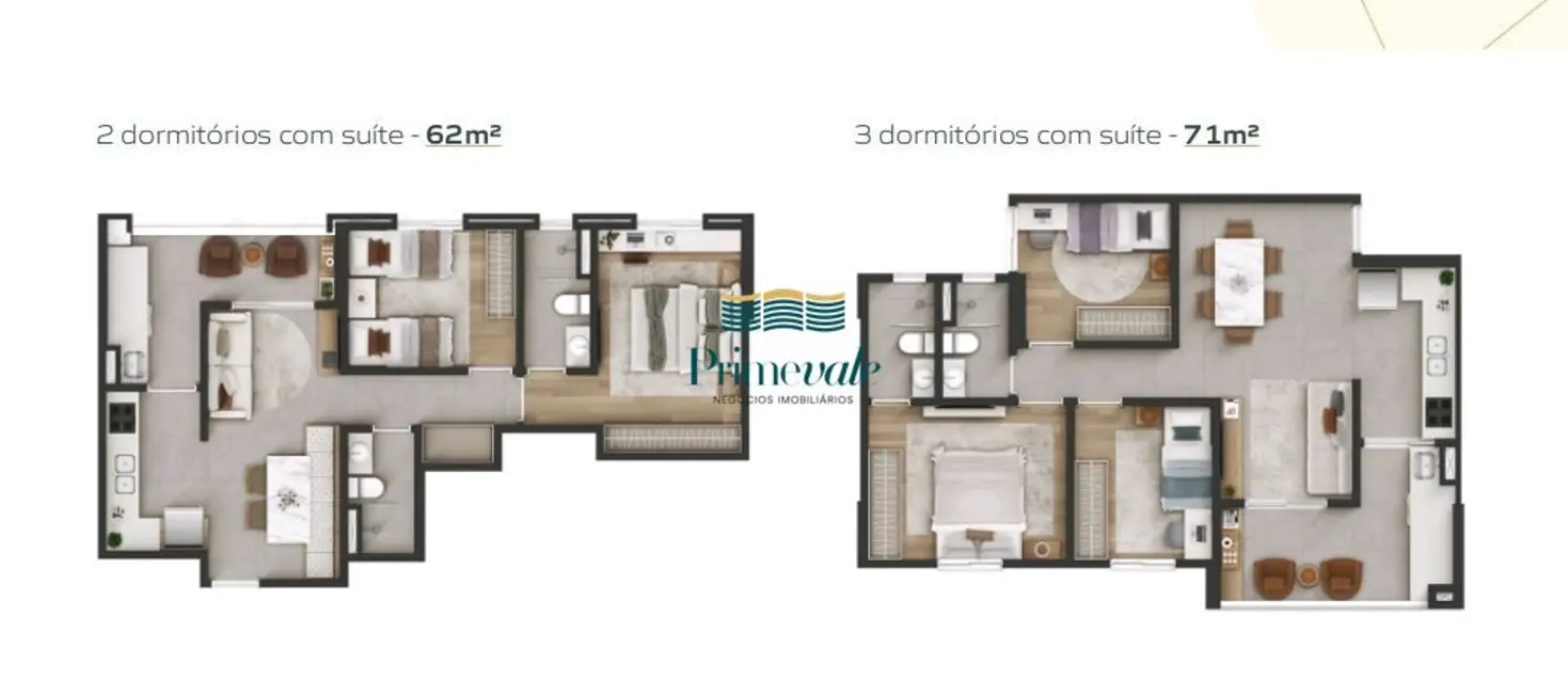 Foto 5 de Apartamento com 2 quartos à venda, 50m2 em Sao Jose Dos Campos - SP