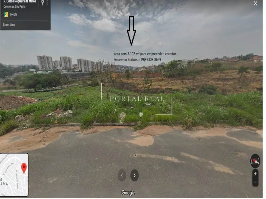 Foto 8 de Terreno / Lote à venda, 3102m2 em Residencial Parque da Fazenda, Campinas - SP