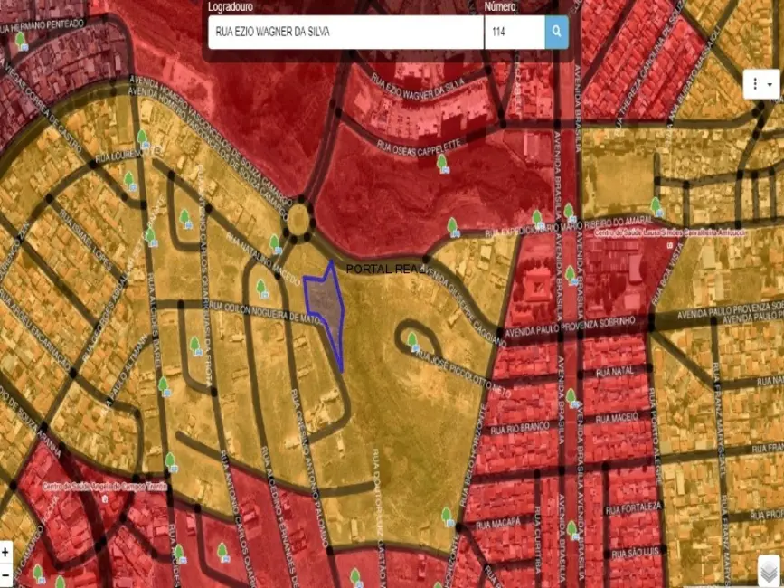 Foto 4 de Terreno / Lote à venda, 3102m2 em Residencial Parque da Fazenda, Campinas - SP
