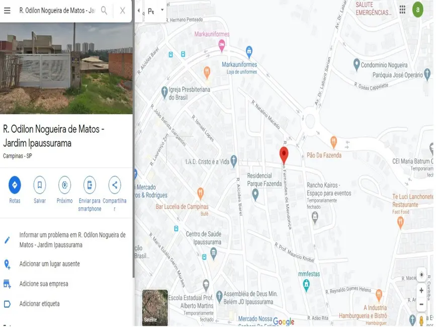 Foto 5 de Terreno / Lote à venda, 3102m2 em Residencial Parque da Fazenda, Campinas - SP