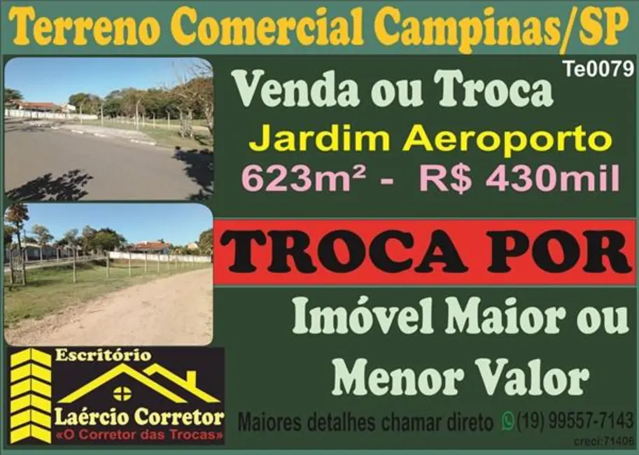 Foto 1 de Terreno / Lote à venda em Campinas - SP