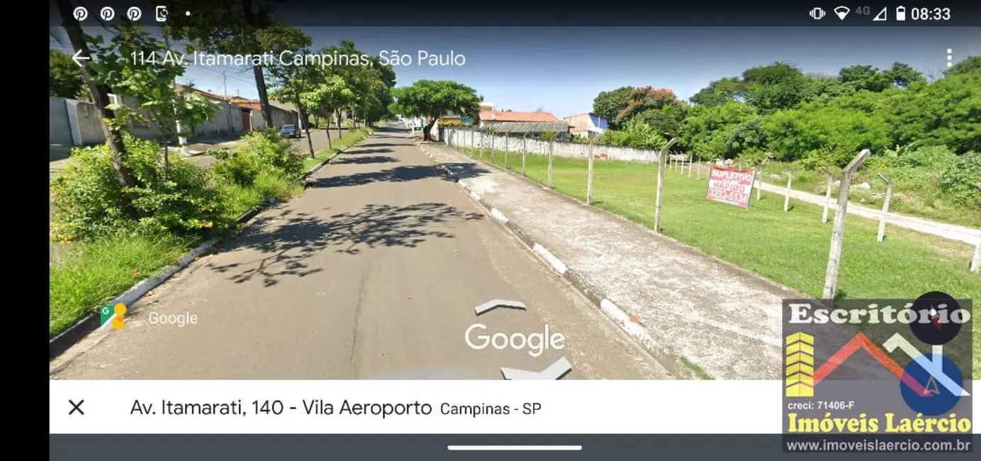 Foto 4 de Terreno / Lote à venda em Campinas - SP