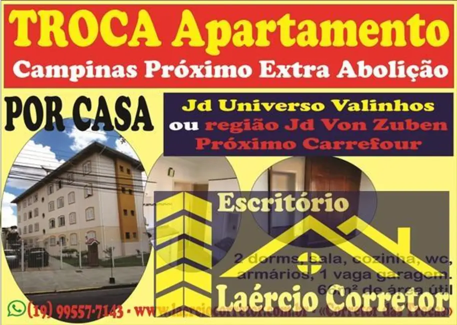 Apartamento com 2 quartos à venda, 66m2 em Campinas - SP - imagem 1 Foto 1 de Apartamento com 2 quartos à venda, 66m2 em Campinas - SP