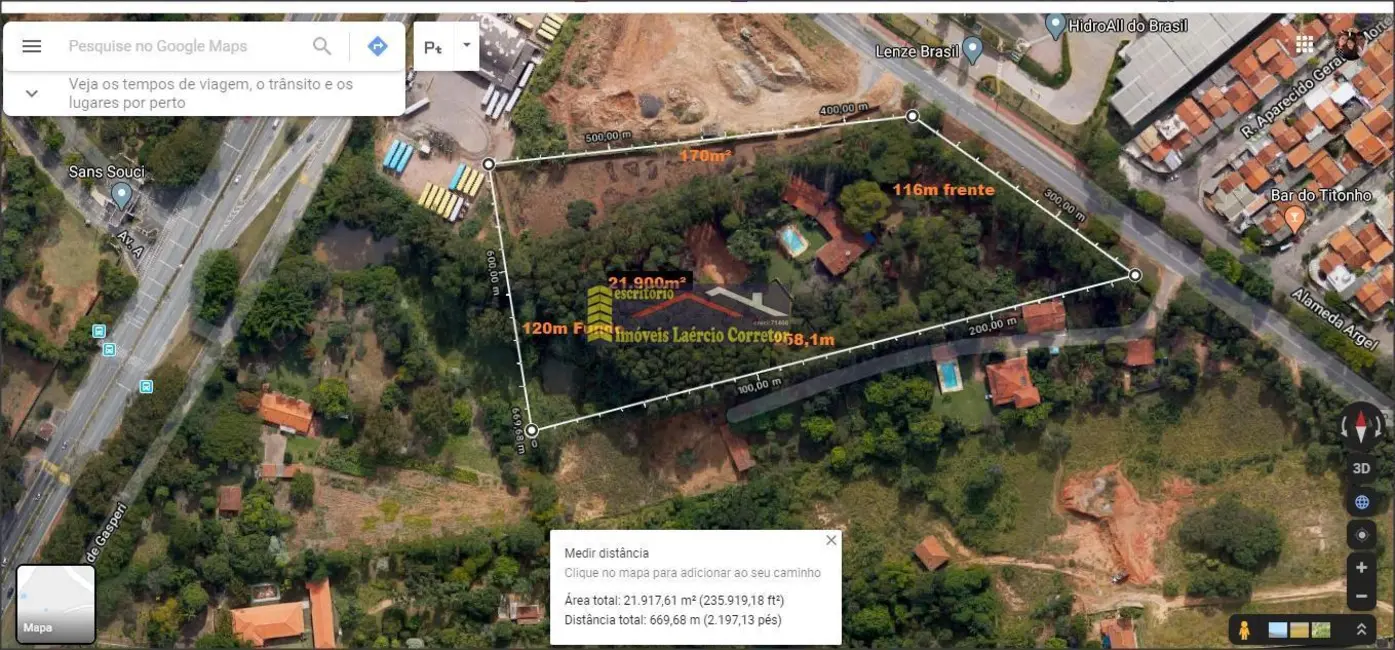 Foto 6 de Terreno / Lote à venda em Valinhos - SP