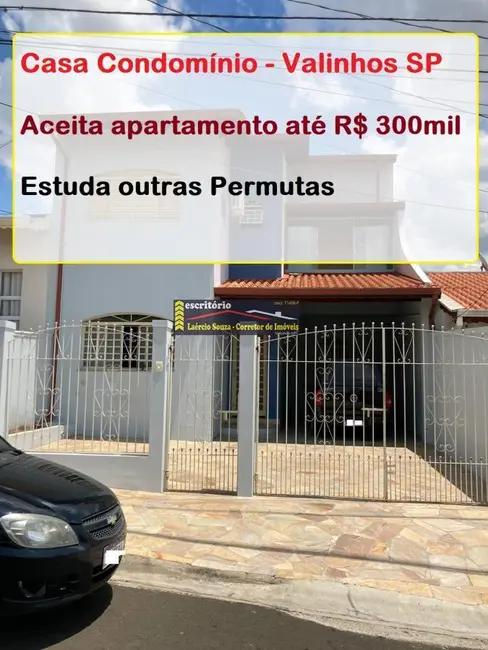 Foto 1 de Casa de Condomínio com 3 quartos à venda, 180m2 em Valinhos - SP