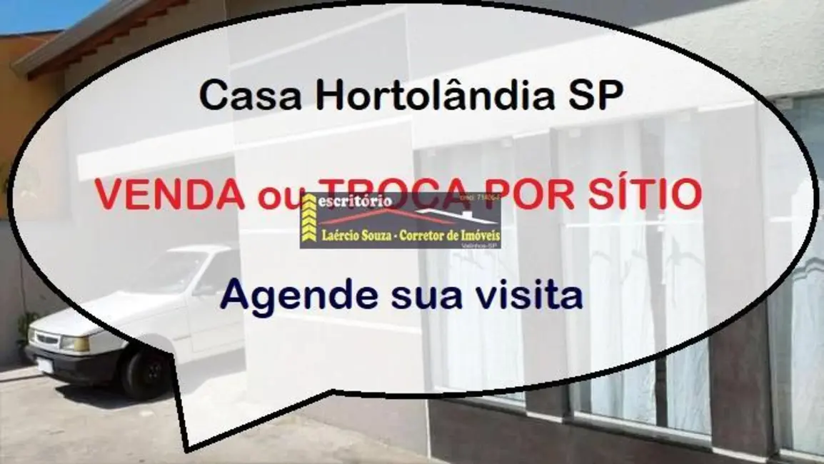 Foto 1 de Casa com 2 quartos à venda, 180m2 em Hortolandia - SP