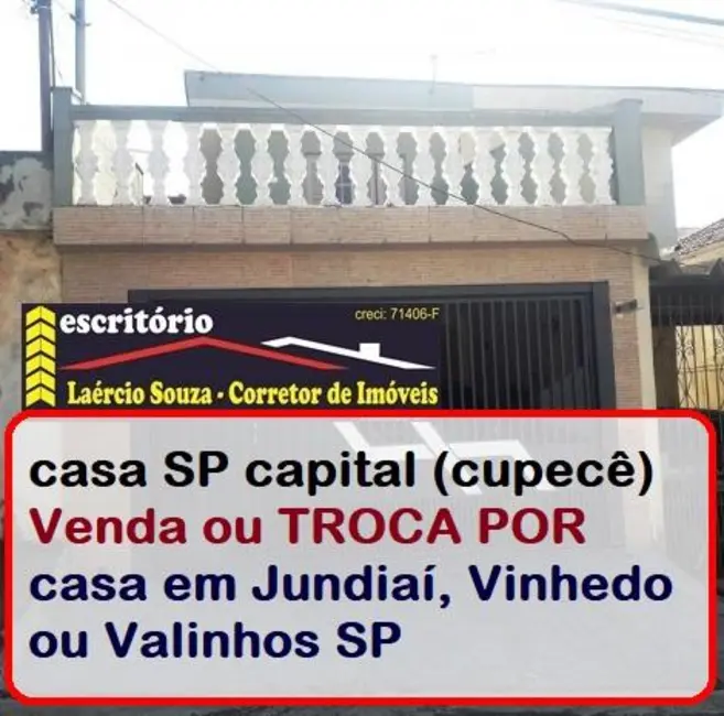 Casa com 3 quartos à venda, 125m2 em São Paulo - SP - imagem 1 Foto 1 de Casa com 3 quartos à venda, 125m2 em São Paulo - SP