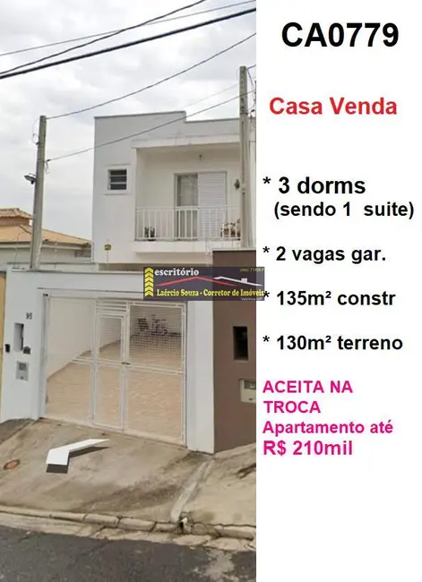 Foto 1 de Casa com 3 quartos à venda, 130m2 em Campinas - SP