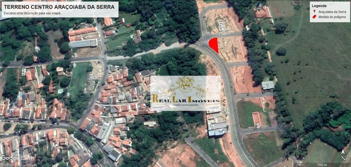 Foto 4 de Terreno / Lote à venda, 400m2 em Aracoiaba Da Serra - SP