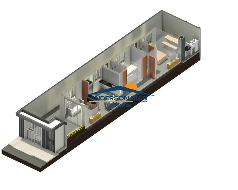 Foto 6 de Casa com 2 quartos à venda, 72m2 em Massaguaçu, Caraguatatuba - SP