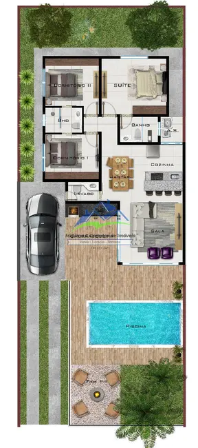 Foto 3 de Casa com 3 quartos à venda, 250m2 em Mairipora - SP