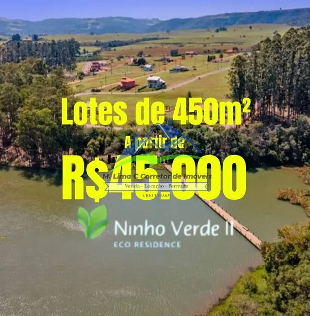 Foto 1 de Terreno / Lote à venda, 450m2 em Pardinho - SP