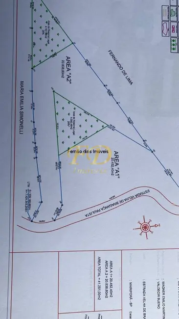 Foto 4 de Terreno / Lote à venda, 20000m2 em Mairipora - SP