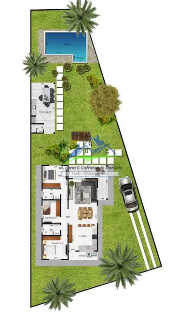 Foto 3 de Casa com 3 quartos à venda, 531m2 em Mairipora - SP