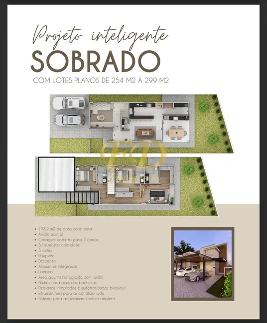 Foto 3 de Casa de Condomínio à venda em Itapetinga, Atibaia - SP