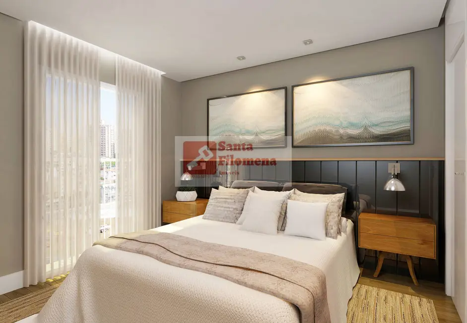 Foto 2 de Apartamento com 2 quartos à venda, 44m2 em Vila Eldízia, Santo Andre - SP