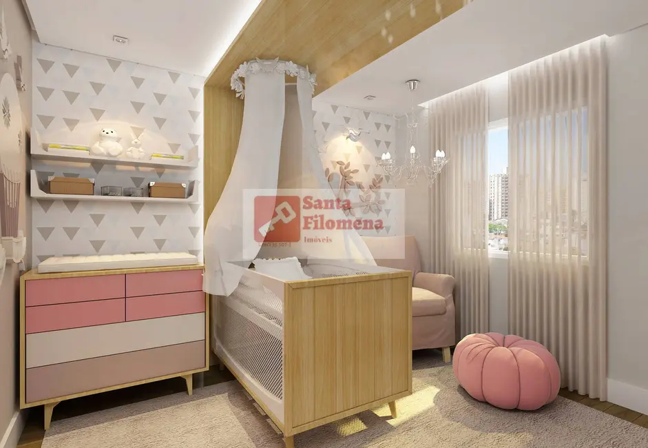 Foto 2 de Cobertura com 2 quartos à venda e para alugar, 90m2 em Vila Eldízia, Santo Andre - SP