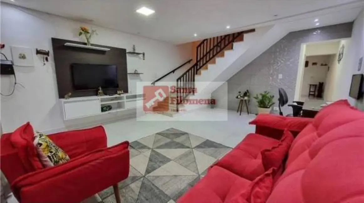 Foto 3 de Sobrado com 3 quartos à venda em Parque Oratório, Santo Andre - SP