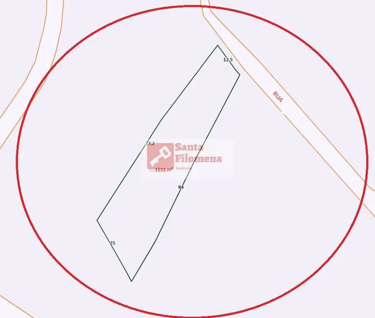 Foto 4 de Terreno / Lote à venda, 1511m2 em Vila Alto de Santo André, Santo Andre - SP