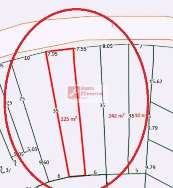 Foto 2 de Terreno / Lote à venda, 225m2 em Santa Terezinha, Santo Andre - SP