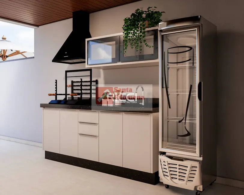 Foto 3 de Cobertura com 2 quartos à venda, 99m2 em Campestre, Santo Andre - SP