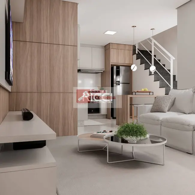 Foto 1 de Cobertura com 2 quartos à venda, 99m2 em Campestre, Santo Andre - SP