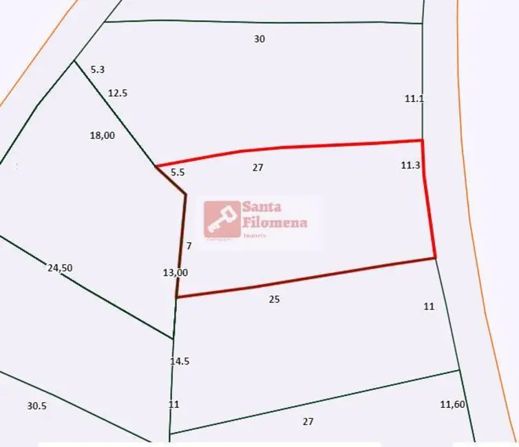 Foto 3 de Terreno / Lote à venda, 293m2 em Vila Guiomar, Santo Andre - SP