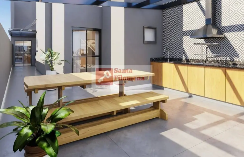 Foto 5 de Apartamento com 2 quartos à venda, 61m2 em Santa Maria, Santo Andre - SP