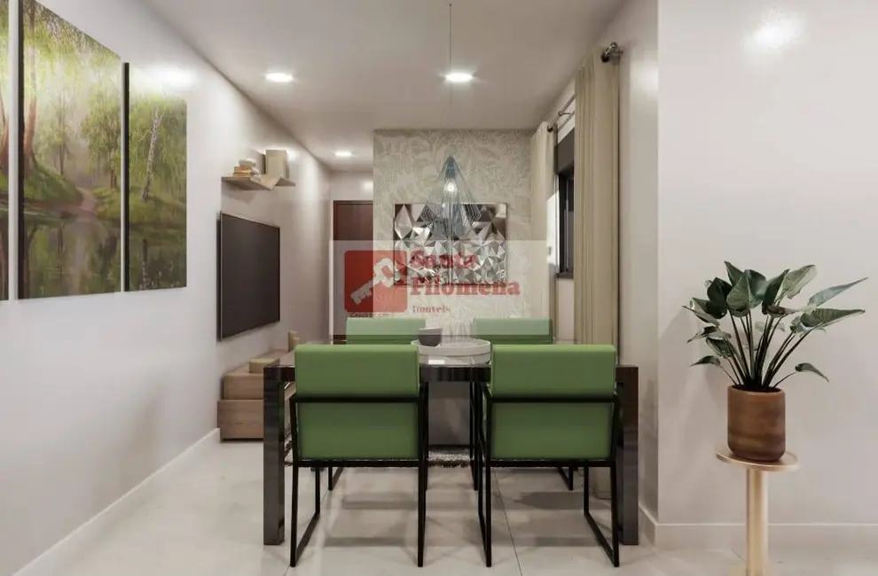 Foto 1 de Apartamento com 2 quartos à venda, 46m2 em Santa Maria, Santo Andre - SP