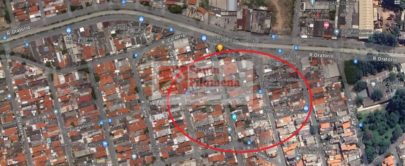 Foto 2 de Terreno / Lote à venda, 300m2 em Jardim Santo Alberto, Santo Andre - SP