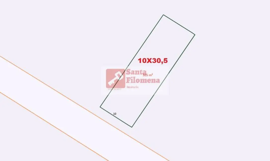 Foto 3 de Terreno / Lote à venda, 305m2 em Parque Novo Oratório, Santo Andre - SP