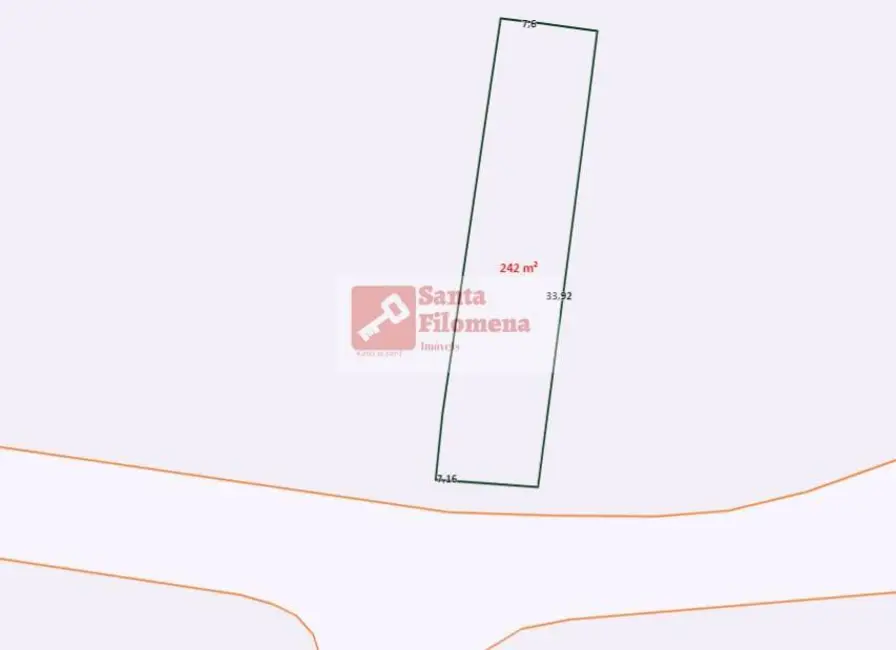 Foto 3 de Terreno / Lote à venda, 242m2 em Parque Oratório, Santo Andre - SP