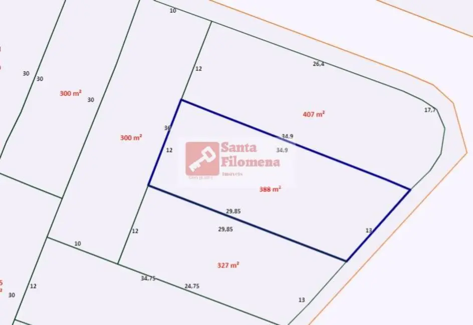 Terreno / Lote à venda, 388m2 em Jardim Ana Maria, Santo Andre - SP - imagem 3 Foto 3 de Terreno / Lote à venda, 388m2 em Jardim Ana Maria, Santo Andre - SP