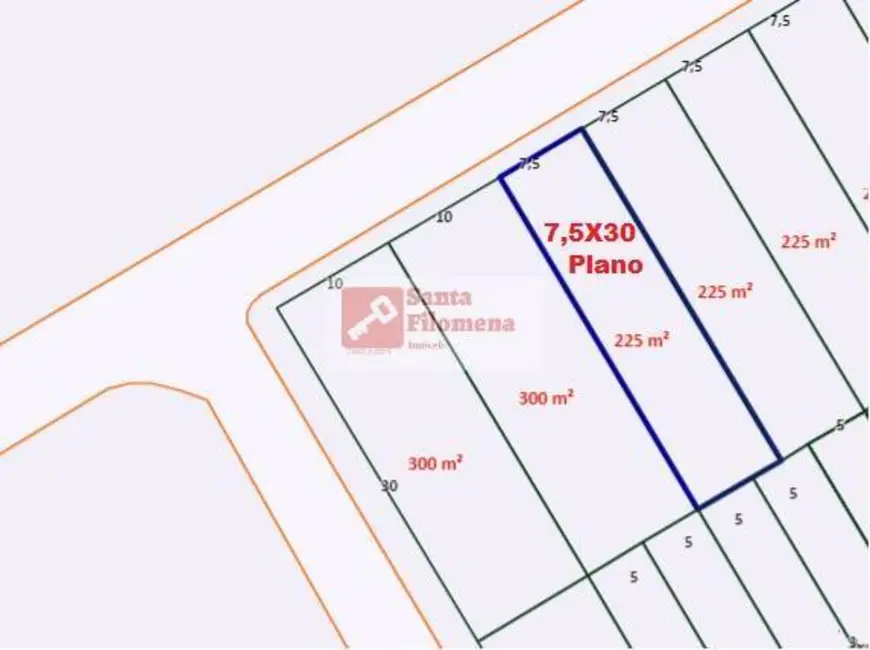 Foto 3 de Terreno / Lote à venda, 225m2 em Vila Lucinda, Santo Andre - SP