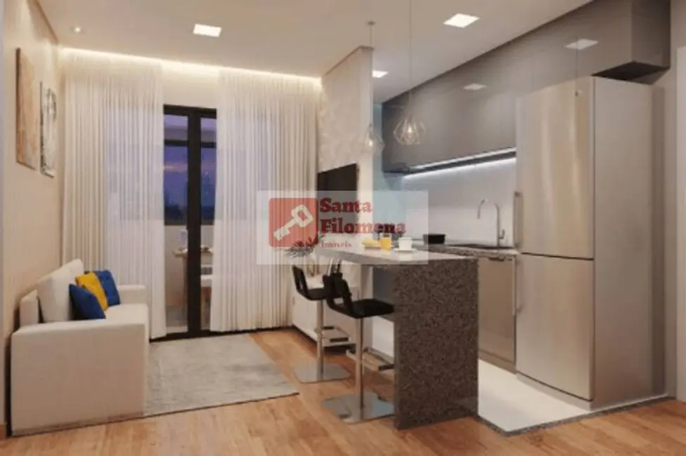 Foto 9 de Apartamento com 2 quartos à venda, 40m2 em Jardim Cristiane, Santo Andre - SP