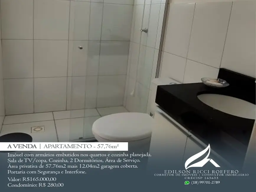 Foto 3 de Apartamento com 2 quartos à venda, 58m2 em Centro, Presidente Prudente - SP