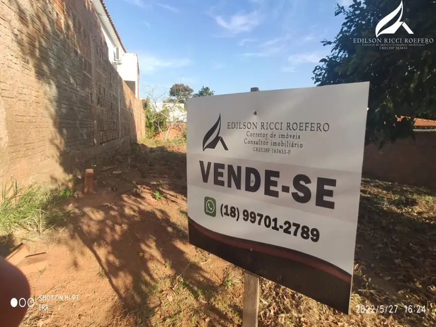 Foto 2 de Terreno / Lote à venda, 252m2 em Presidente Venceslau - SP