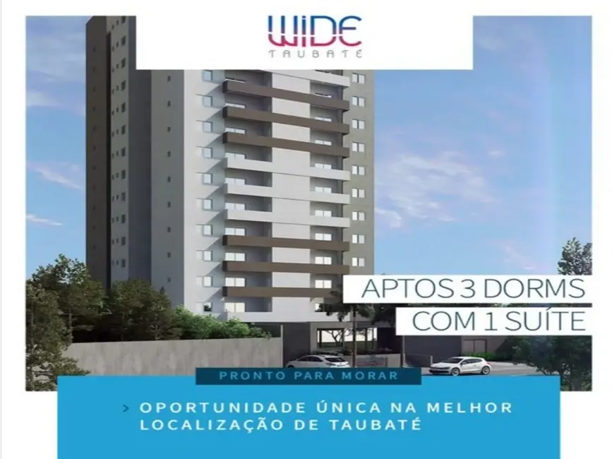 Foto 8 de Apartamento com 2 quartos à venda, 62m2 em Cidade Jardim, Taubate - SP