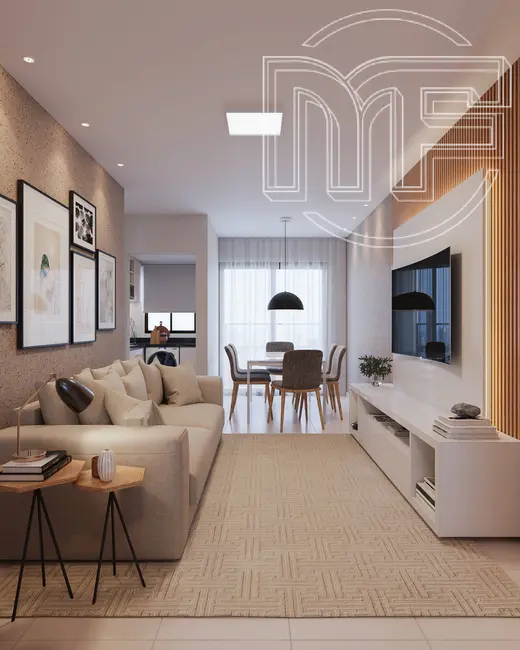 Foto 2 de Apartamento com 2 quartos à venda, 51m2 em Bancários, Joao Pessoa - PB