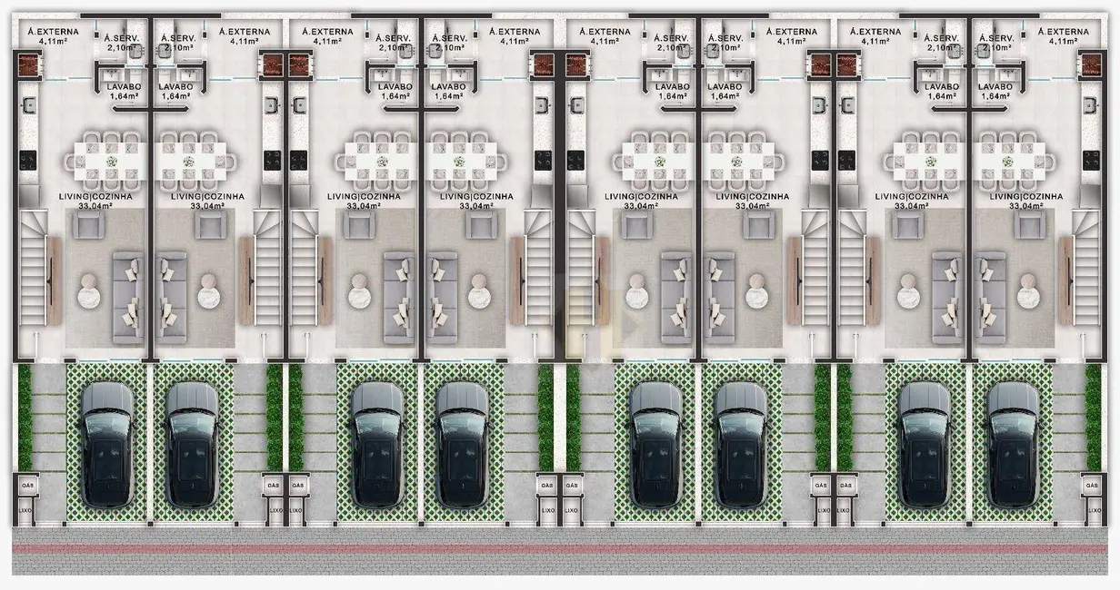 Foto 5 de Sobrado com 2 quartos à venda, 99m2 em Bombinhas - SC