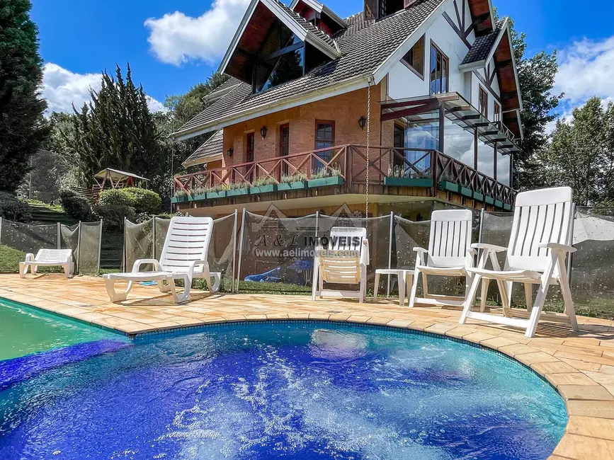 Foto 2 de Casa de Condomínio com 5 quartos à venda, 977m2 em Campos Do Jordao - SP