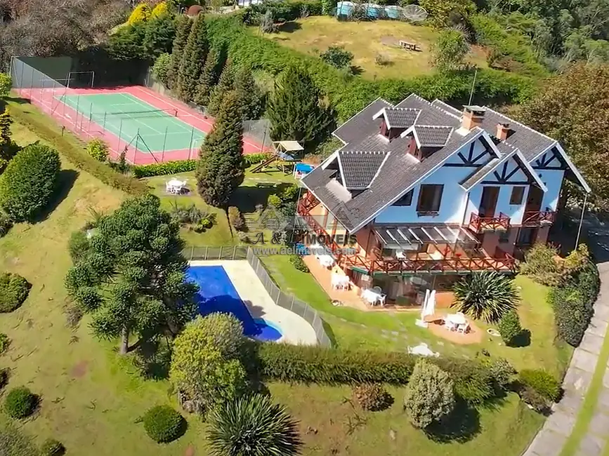 Foto 1 de Casa de Condomínio com 5 quartos à venda, 977m2 em Campos Do Jordao - SP