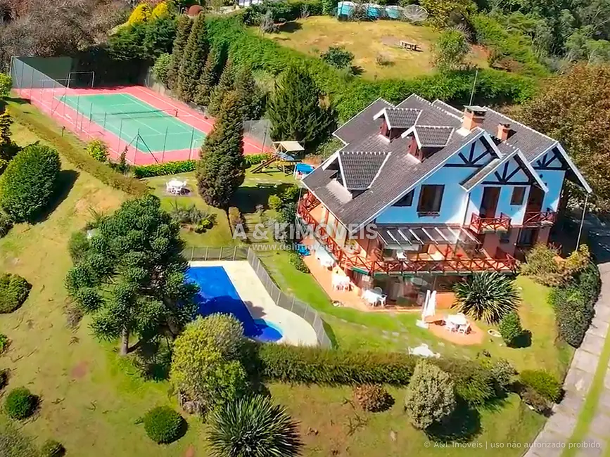 Casa de Condomínio com 5 quartos à venda, 977m2 em Campos Do Jordao - SP - imagem 1 Foto 1 de Casa de Condomínio com 5 quartos à venda, 977m2 em Campos Do Jordao - SP