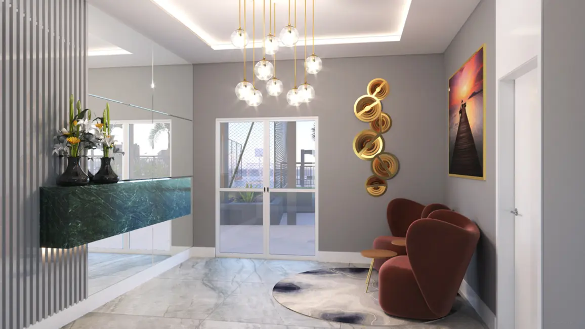 Foto 3 de Apartamento com 2 quartos à venda, 50m2 em Centro, Santo Andre - SP